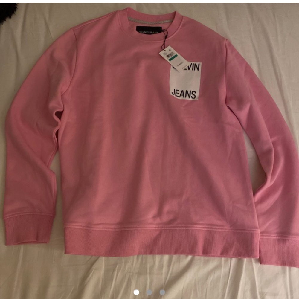 Calvin Klein pink crew neck